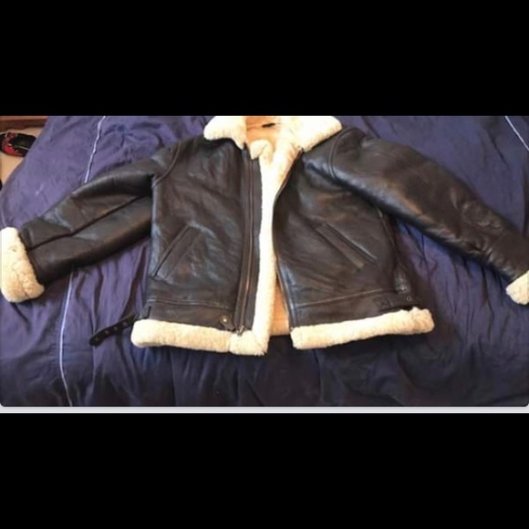 Wilson’s Genuineshearling leather jacket